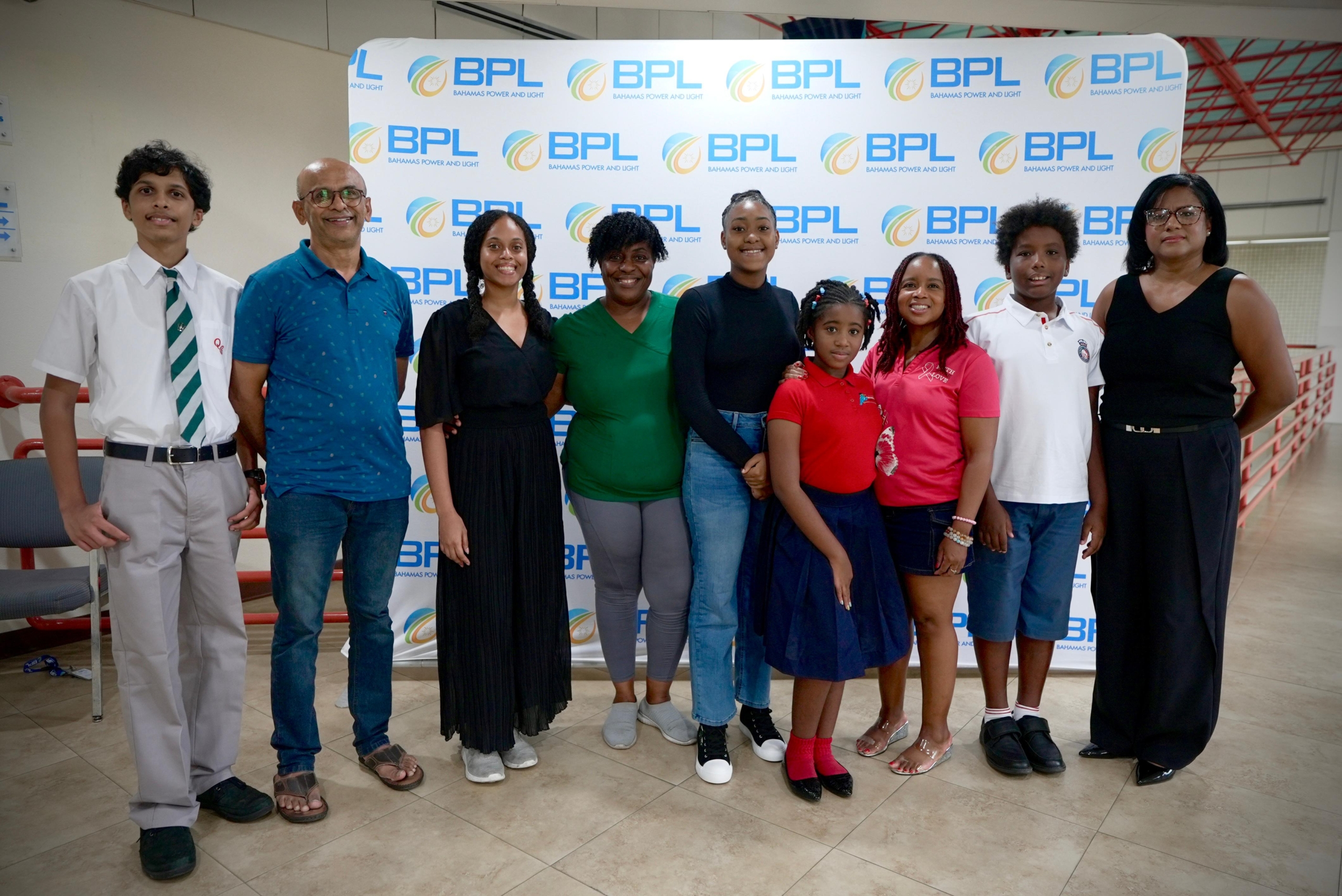 Bahamas Youth Chess Team with supportive parents before departure