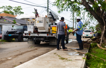 BPL Restoration Efforts Underway Following Severe Weather Impact in Eastern New Providence