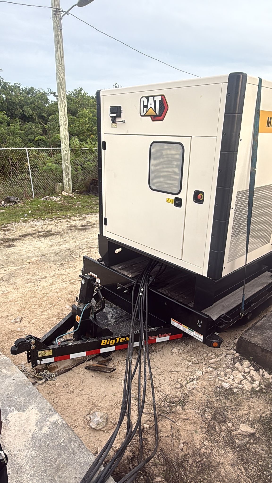Replacement generation unit used to restore power to Crooked Island after extended outage