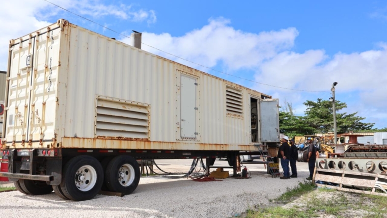 New Generator Commissioned at Rock Sound Power Plant (Immediate Relief)