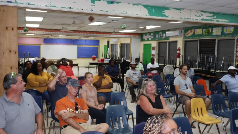 BPL Hosts Town Hall Meeting in South Eleuthera