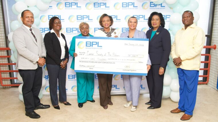 BPL Powers Cervical Cancer Awareness with Donation to Bahamas Cancer Society
